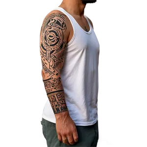 Sleeve Tattoo B PNG Image