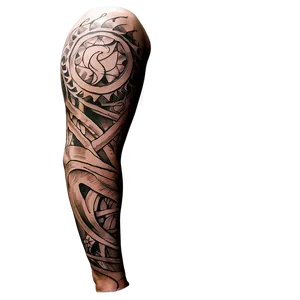 Sleeve Tattoo Sketches Png Dwc PNG Image