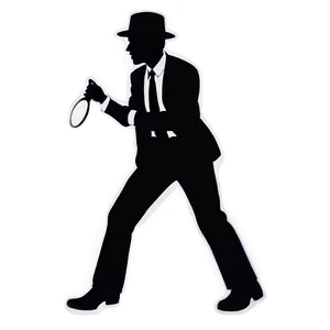 Sleuth Silhouette Png Lsb PNG Image