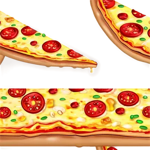 Slice Of Pizza Cartoon Png Rwv12 PNG Image