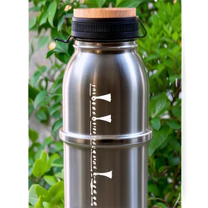 Slim Reusable Water Bottle Png Tbm51 PNG Image