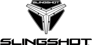 Slingshot Logo Black Background PNG Image