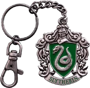 Slytherin Crest Keychain PNG Image