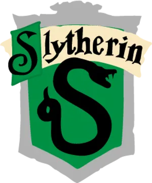 Slytherin House Crest PNG Image