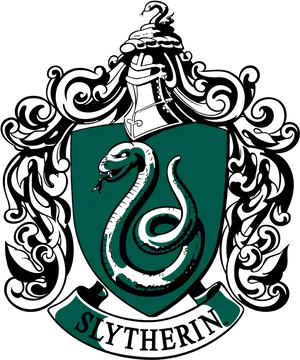 Slytherin House Crest PNG Image