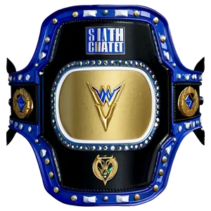 Smackdown Championship Belt Png Mkv PNG Image