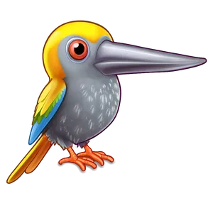 Small Cartoon Bird Png 5 PNG Image