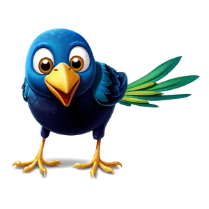 Small Cartoon Bird Png Nxh18 PNG Image