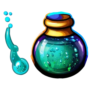 Small Potion Bottle Png Jax PNG Image