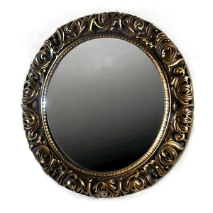 Small Round Mirror Png Thj58 PNG Image