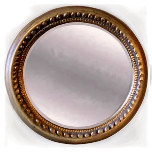 Small Round Mirror Png Xsc PNG Image