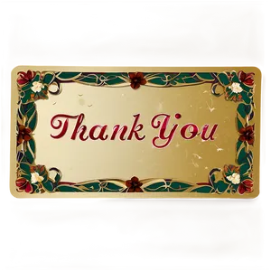 Small Thank You Stickers Png Gji PNG Image