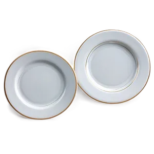 Small White Plate Png 06212024 PNG Image