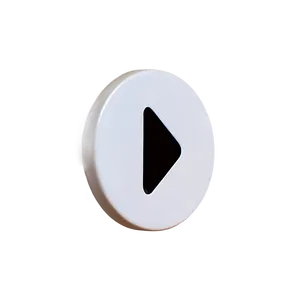 Small White Play Button Png 69 PNG Image