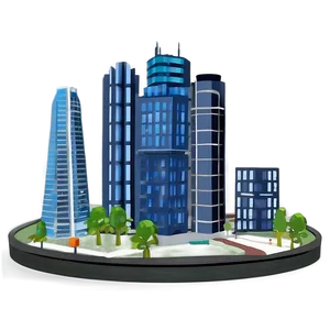 Smart City Technology Layout Png Hbr PNG Image