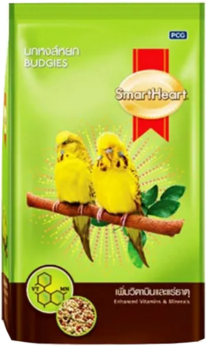 Smart Heart Budgies Food Package PNG Image