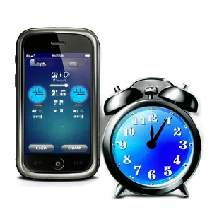 Smartphone Alarm Notification PNG 06122024 PNG