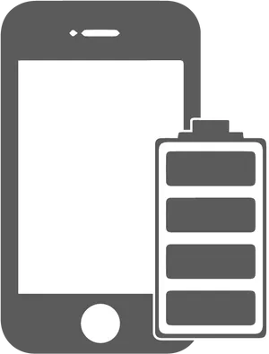 Smartphone Battery Icon Graphic PNG Image