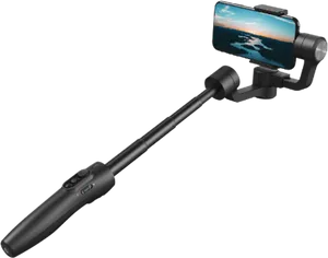 Smartphone Gimbal Selfie Stick PNG Image