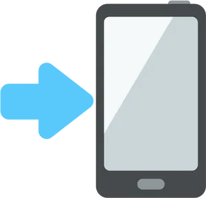 Smartphone Incoming Call Icon PNG Image