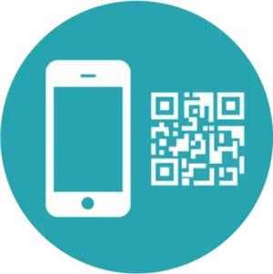 Smartphone Q R Code Icon PNG Image