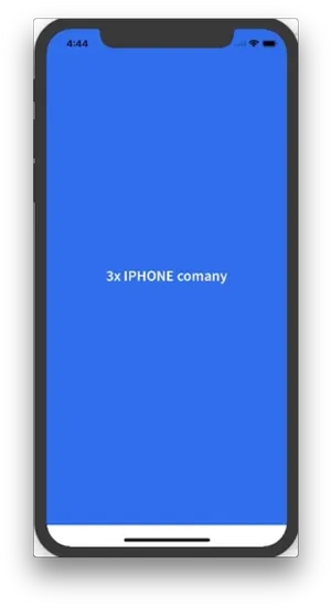 Smartphone Screen Mockup Placeholder PNG Image