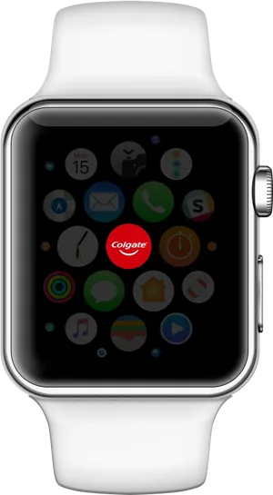 Smartwatch App Interface Display PNG