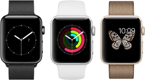 Smartwatch Display Variety PNG