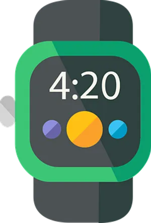 Smartwatch Display420 PNG Image