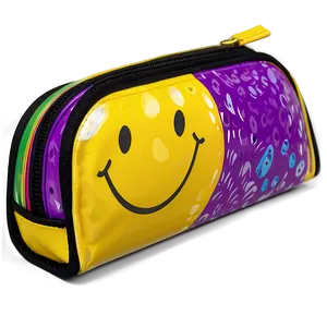 Smiley Face Pencil Case Png 06292024 PNG Image