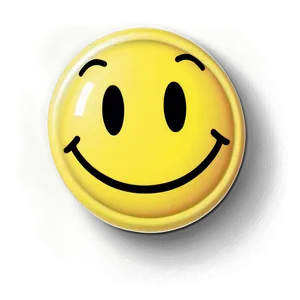 Smiley Face Sticker B PNG Image