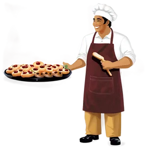 Smiling Baker Png 06292024 PNG Image