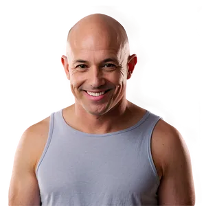 Smiling Bald Person Png 30 PNG Image