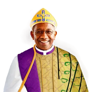 Smiling Bishop Cartoon Png Enw PNG Image