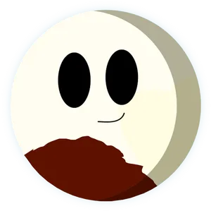 Smiling Cosmos Character PNG Image