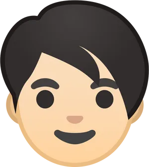 Smiling Emoji Graphic PNG Image