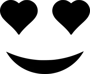 Smiling Face Emote Graphic PNG Image