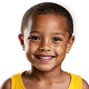 Smiling Freckles Child Png Rte PNG Image