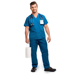 Smiling Male Nurse Png Aya76 PNG Image