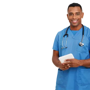 Smiling Male Nurse Png Tmc3 PNG Image