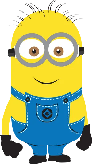 Smiling Minion Clipart PNG Image