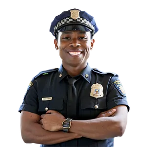 Smiling Police Officer Png Ela92 PNG Image