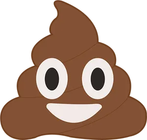 Smiling Poop Emoji PNG Image