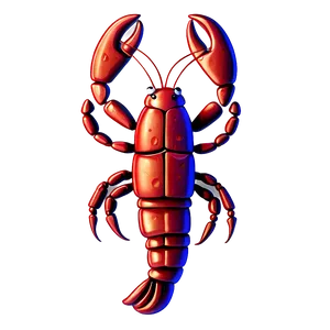 Smiling Red Lobster Cartoon Png 58 PNG Image