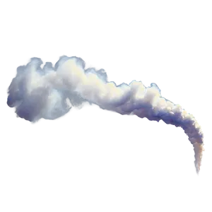 Smoke Trail A PNG Image