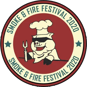 Smokeand Fire Festival2020 Logo PNG Image