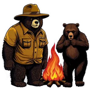 Smokey The Bear Only You Can Prevent Forest Fires Png Xak PNG Image