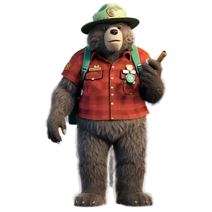 Smokey The Bear Public Service Announcement Png Dln PNG Image