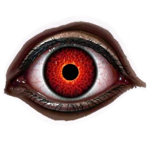 Smoldering Red Eye Glow Png Eny91 PNG Image