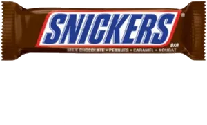 Snickers Chocolate Bar Wrapper PNG Image